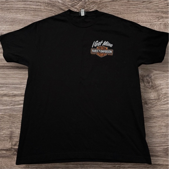 Harley-Davidson Black Old Dominion Tee - Picture 2 of 2